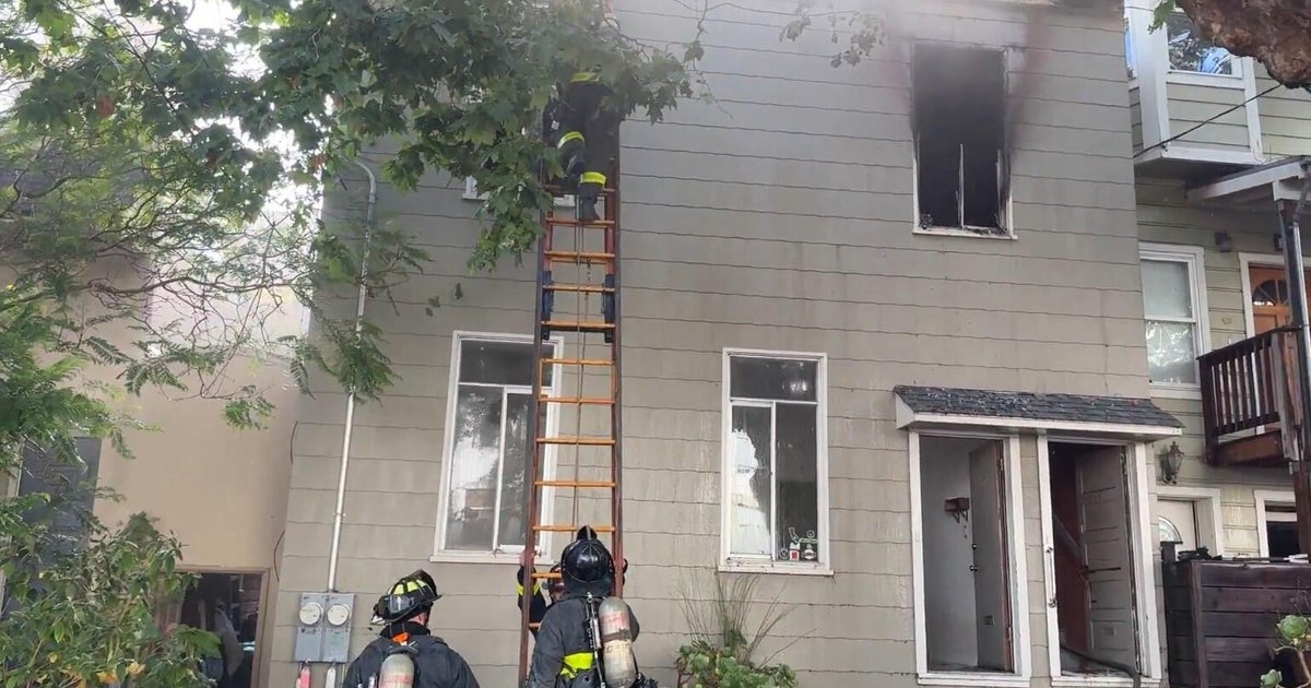 Fire burns 2-unit home in San Francisco's Potrero Hill neighborhood 