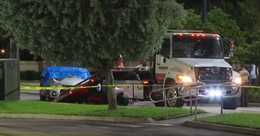 Body found in burning car parked in Walmart lot west of Homestead Air Reserve Base