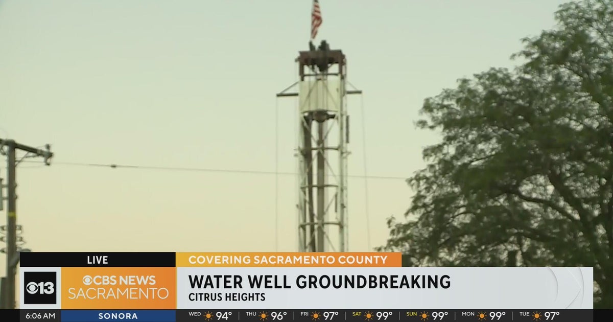 Citrus Heights to hold groundbreaking for new water wells