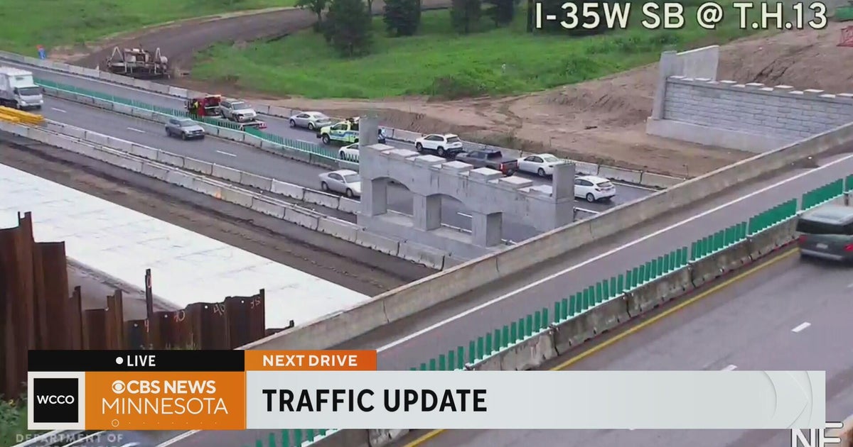 Crashes in Burnsville construction zone on NB I-35W cause slowdown ...