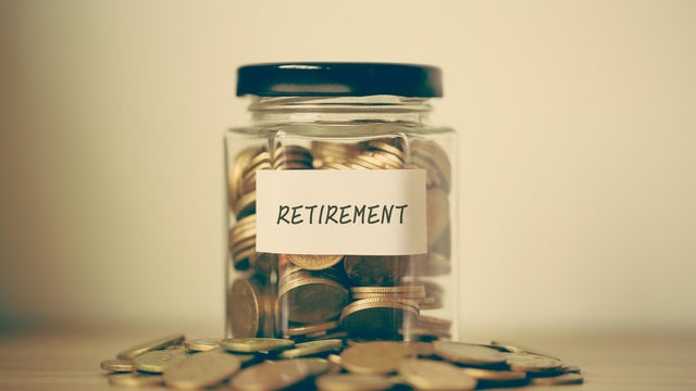 Saving For Retirement Concept 