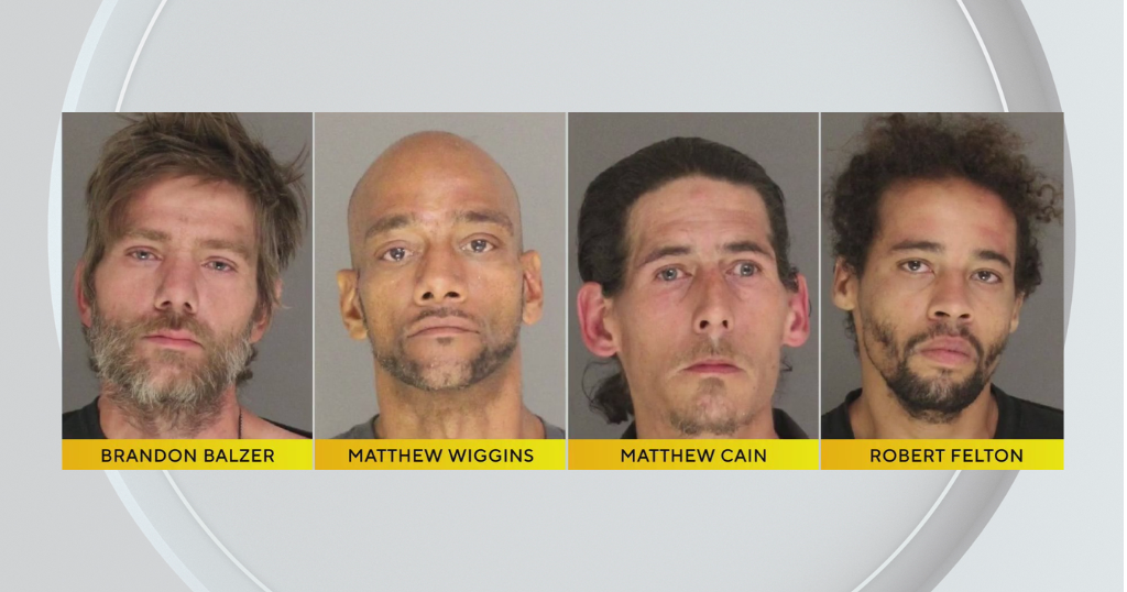 Four men caught attempting to steal thousands of pounds of copper piping from former Pittsburgh VA hospital 