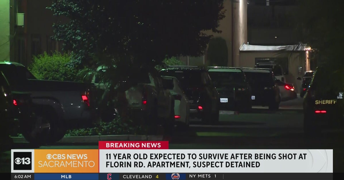 Boy, 11, shot in south Sacramento; suspect detained - CBS Sacramento