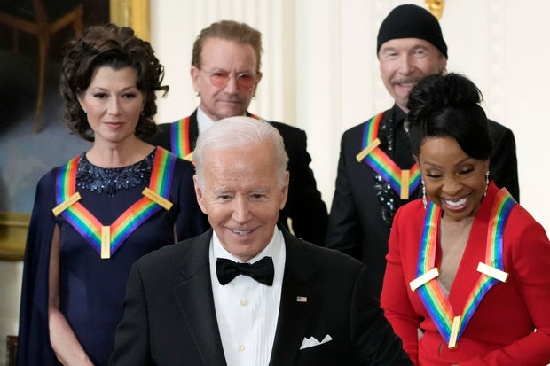 Kennedy Center Honorees with President Biden in 2022 