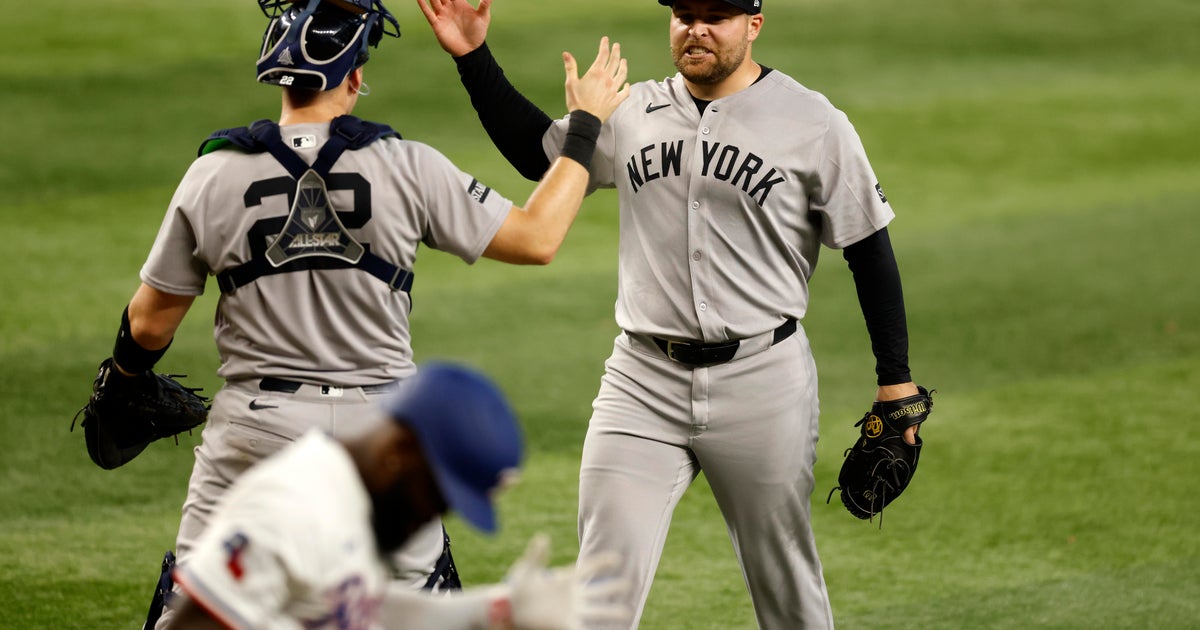 Bednar's first save as Yankee secures 3-2 win over Rangers 