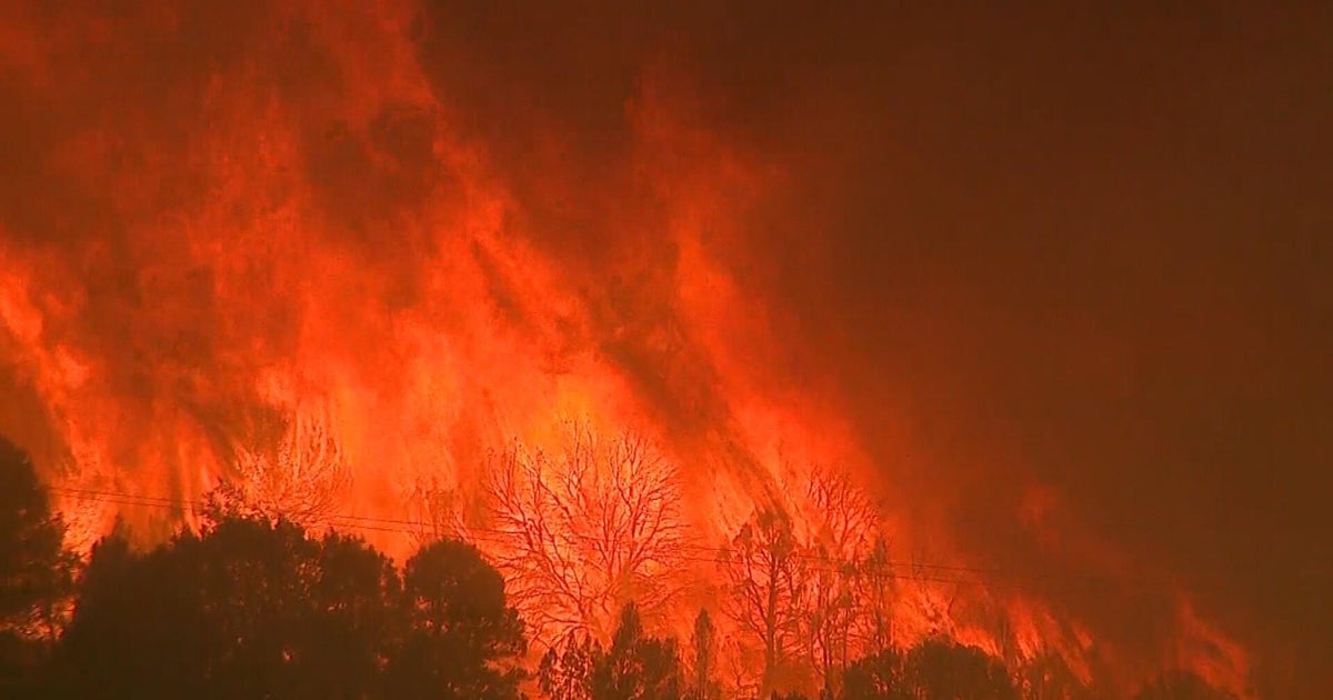 Residents "nervous" as wildfire comes close to town of Meeker 