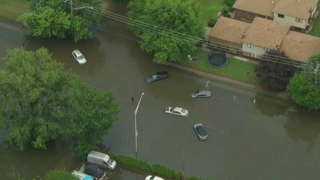 Chicago flooding July 2025 