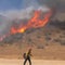 California Canyon Fire spreads