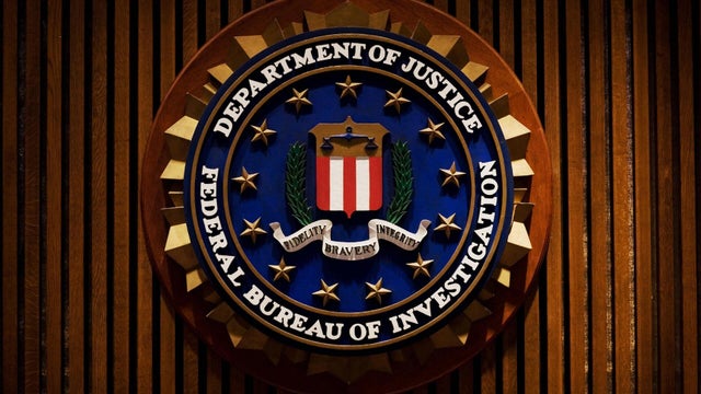 A crest of the Federal Bureau of Investi 