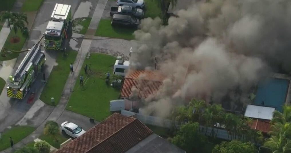 Two bodies removed from inside burned Miami-Dade home near Kendall, authorities say – CBS News