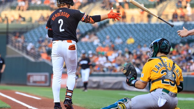 Athletics Orioles Baseball 