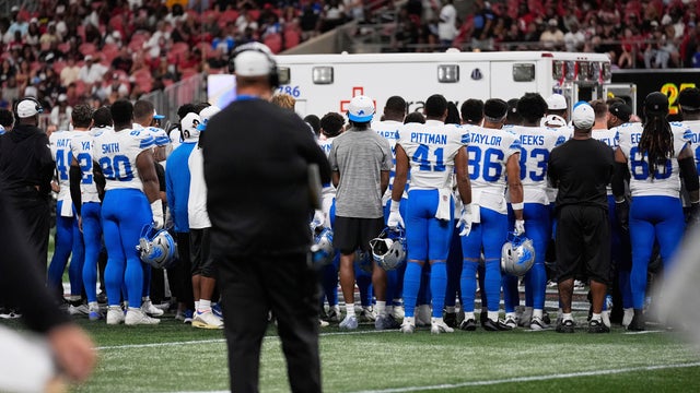 APTOPIX Lions Falcons Football 