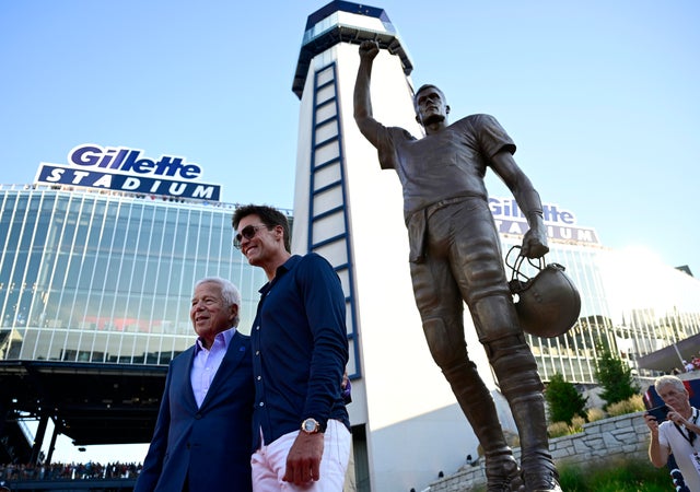 New England Patriots Unveil Tom Brady Statue 