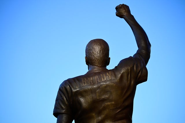 New England Patriots Unveil Tom Brady Statue 