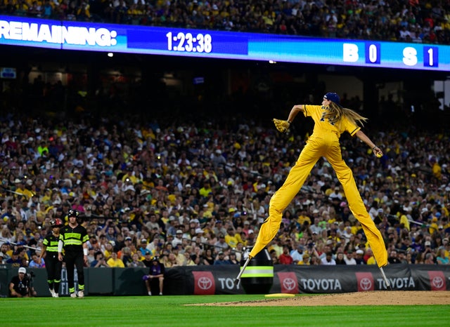 Savannah Bananas vs The Firefighters 