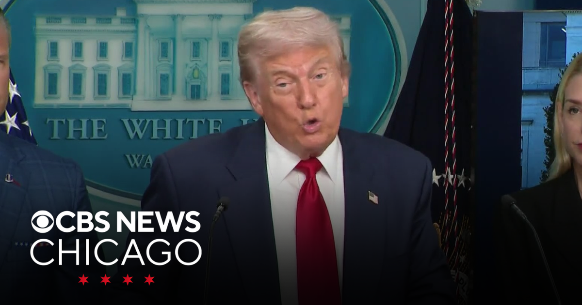 Trump orders federal law enforcement to patrol D.C. streets - CBS Chicago