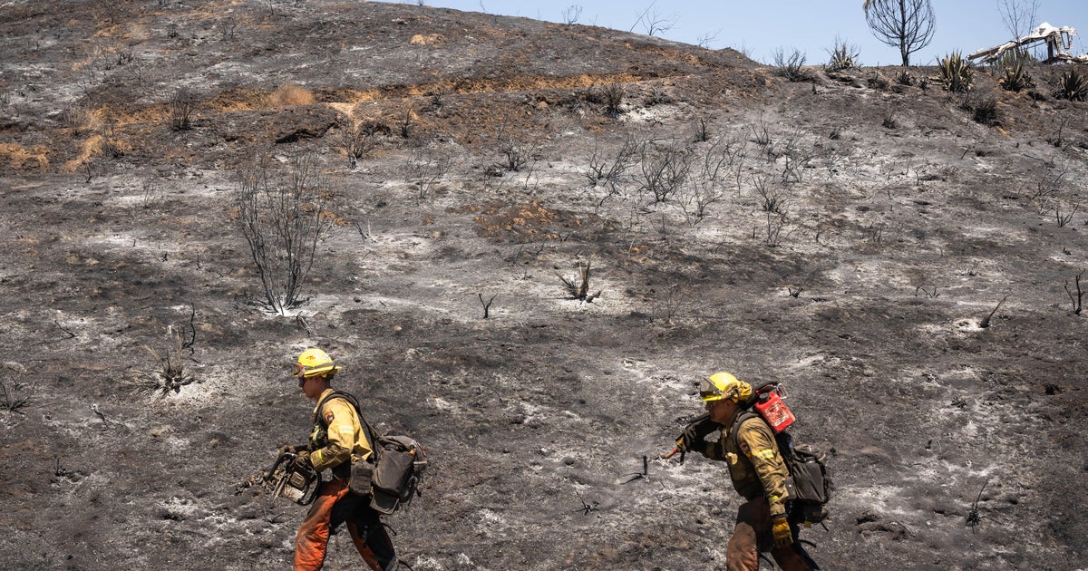 Canyon Fire 91% contained in Ventura, Los Angeles counties, authorities say 