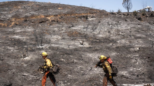 Canyon Fire Burns Through 5,000 Acres In Los Angeles And Ventura Counties 