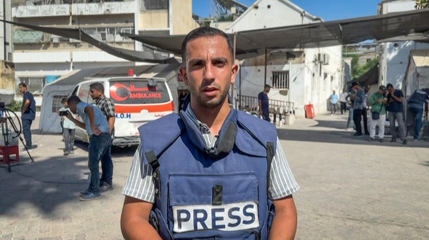 Al -Jazeera correspondent Anas Al -Sharif 