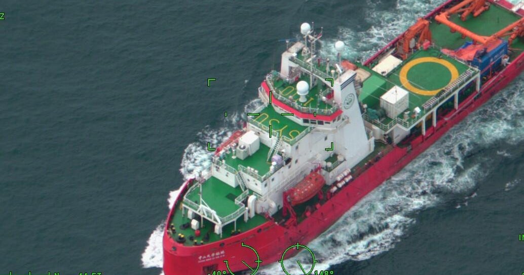 China research ships ramping up activity in U.S. Arctic, Coast Guard says 