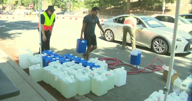 Water service restored in San Fernando Valley neighborhoods, LADWP says 