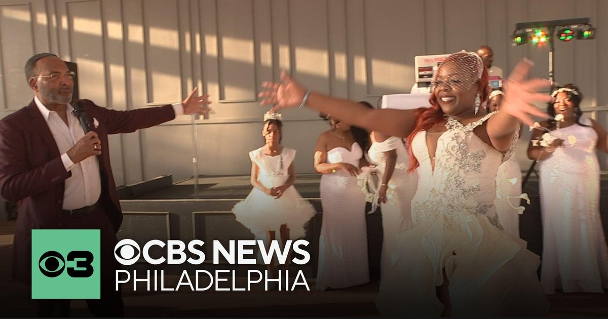 CBS Philadelphia's Ukee Washington helps couple celebrate marriage ...
