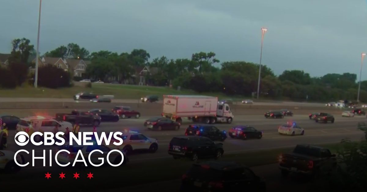 Pedestrian hit and killed by SUV on Dan Ryan Expressway - CBS Chicago