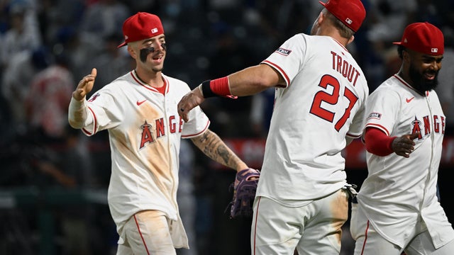 MLB: AUG 11 Dodgers at Angels 