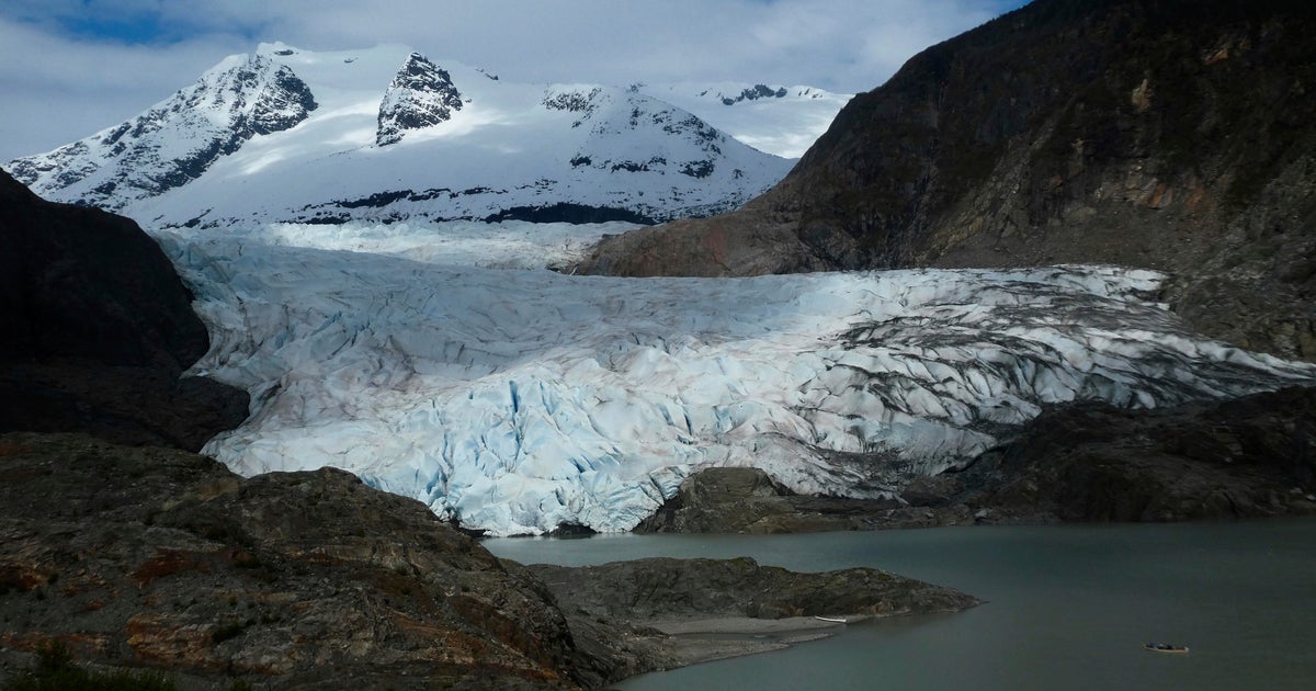 Alaska's Mendenhall Glacier begins releasing floodwater 