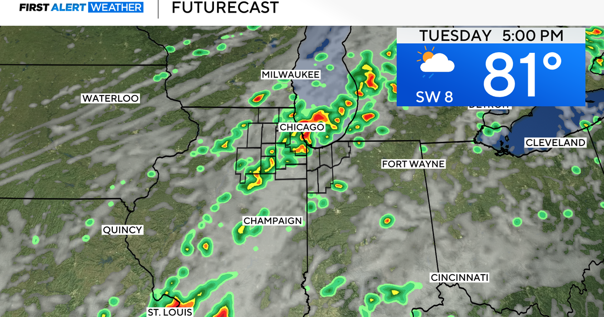 Thunderstorms bring flood threat in Chicago on Tuesday 