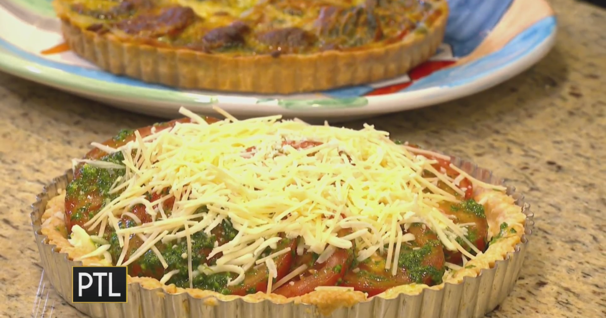 Tomato and Mozzarella Tart recipe | Cooking with Rania 