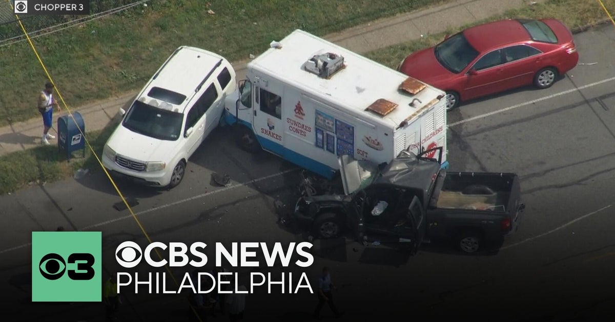 Ice cream truck involved in multi-vehicle crash in Philadelphia’s ...