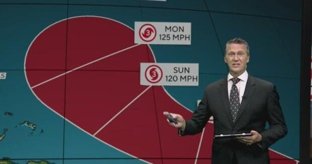 Tropical Storm Erin becomes better organized in the Atlantic – CBS News