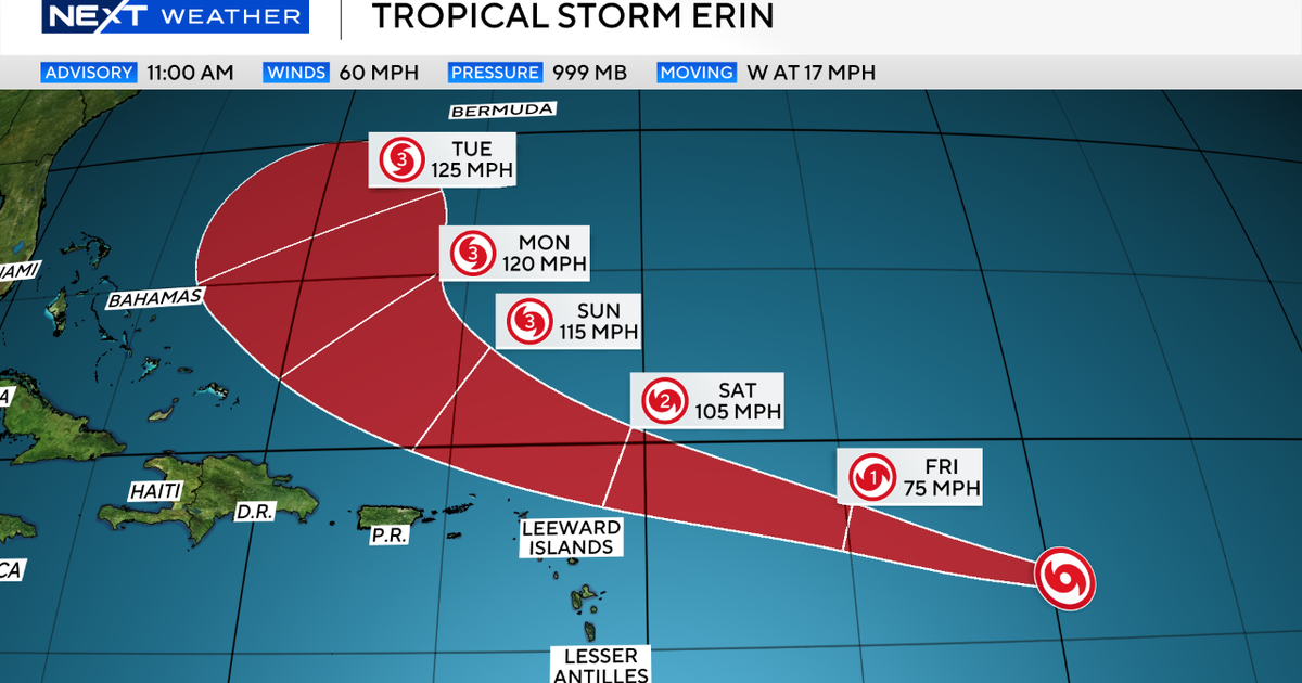 Will Erin impact South Florida? Here's its projected path. 