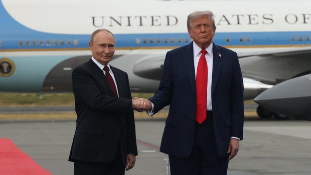 U.S. President Trump And Russian President Putin 
