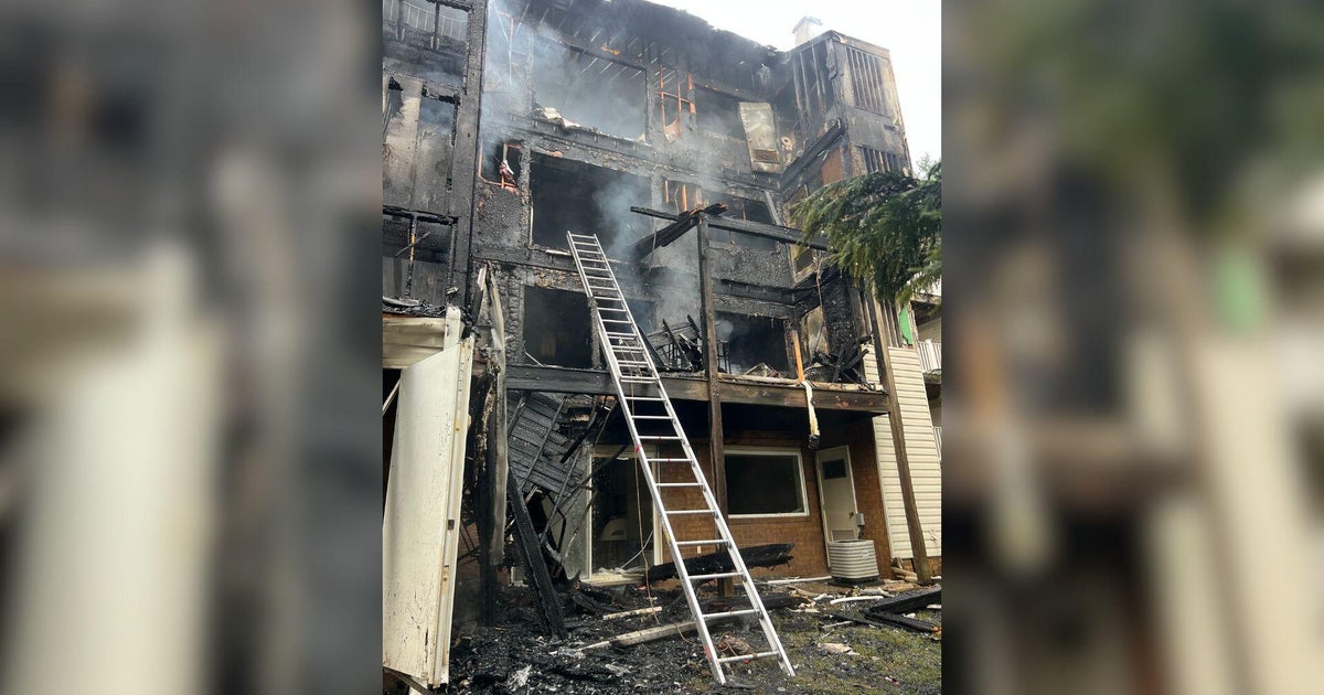 Fire that displaced 14 people in Baltimore County was caused by lightning 