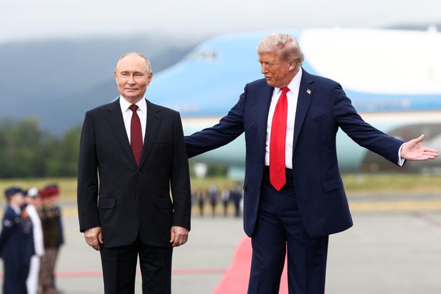 President Trump meets with Russian President Putin in Alaska 