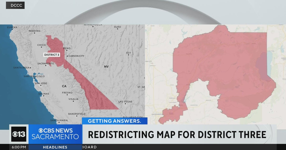 Democrats release maps showing California's redistricting proposal