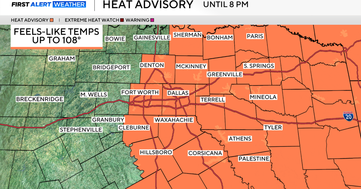 Prepare for a hot, steamy weekend across North Texas as a new heat ...