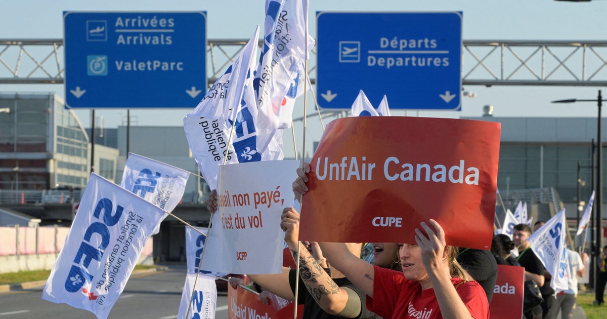 Air Canada suspends all functions as the plane ministers are in the strike, the power of government has