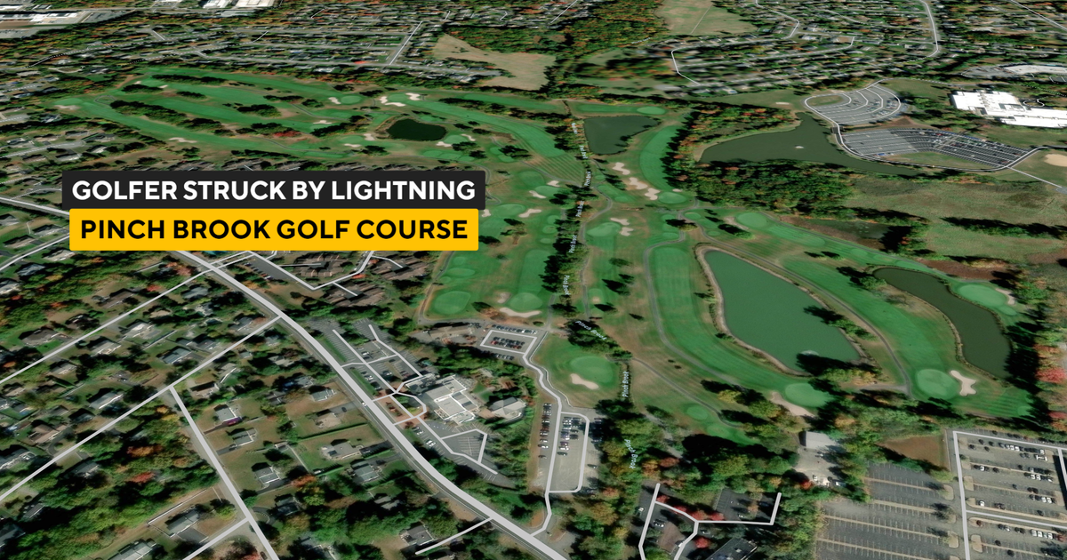 Golfer struck by lightning in Florham Park, N.J. 