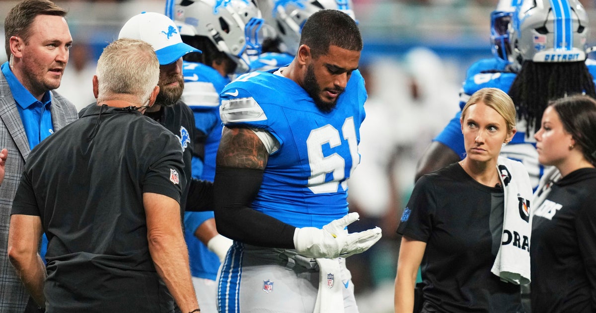 Lions rookie edge rusher Ahmed Hassanein out with pectoral injury 