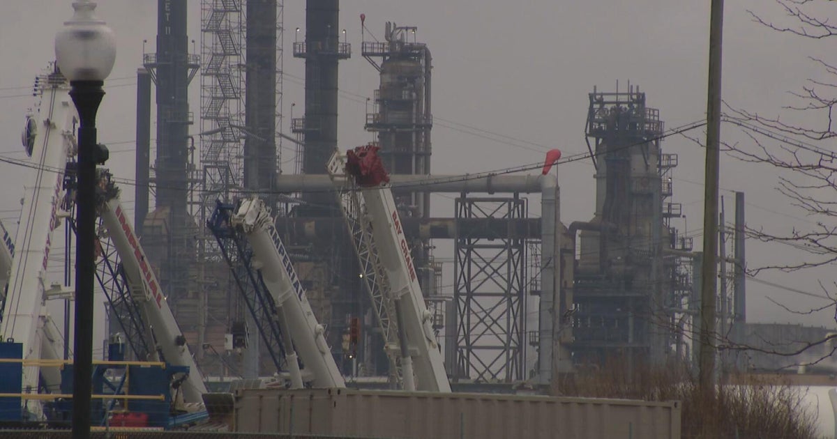 Whiting Refinery impacted by flooding, neighbors report "odors" 