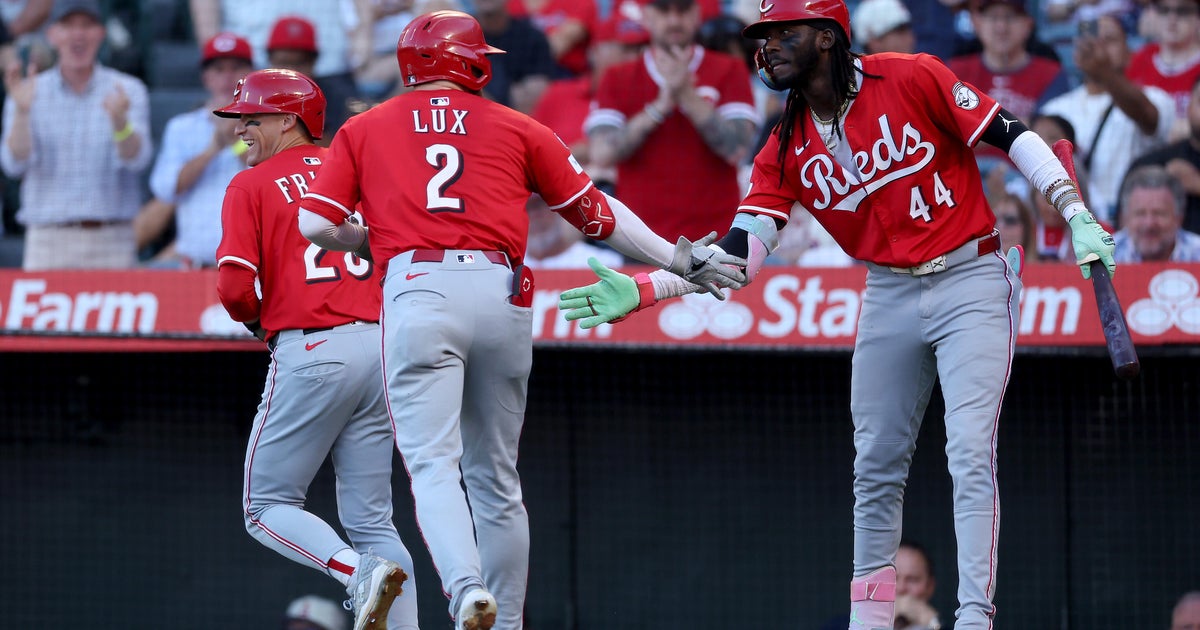Gavin Lux Homers as Reds Beat Angels 4-1 in Key Win