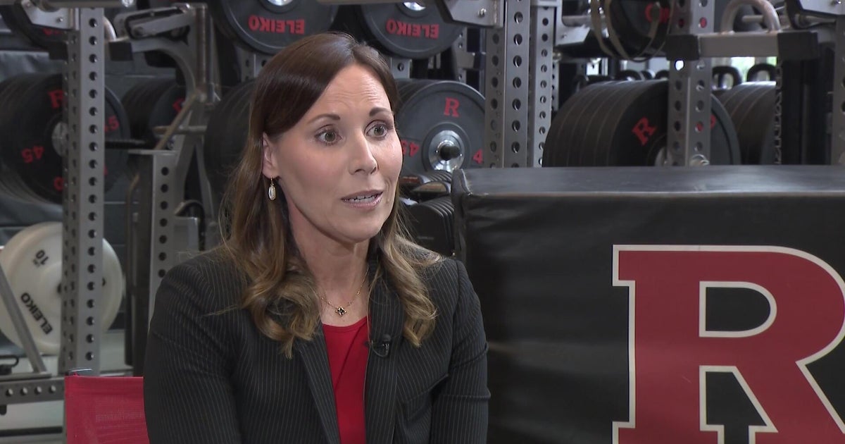 Rutgers University's new athletic director Keli Zinn is "going after the best" 