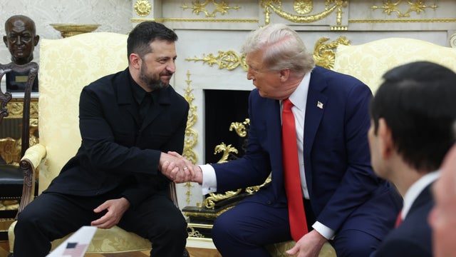European Leaders Join Ukrainian President Zelensky For White House Meeting With Trump 