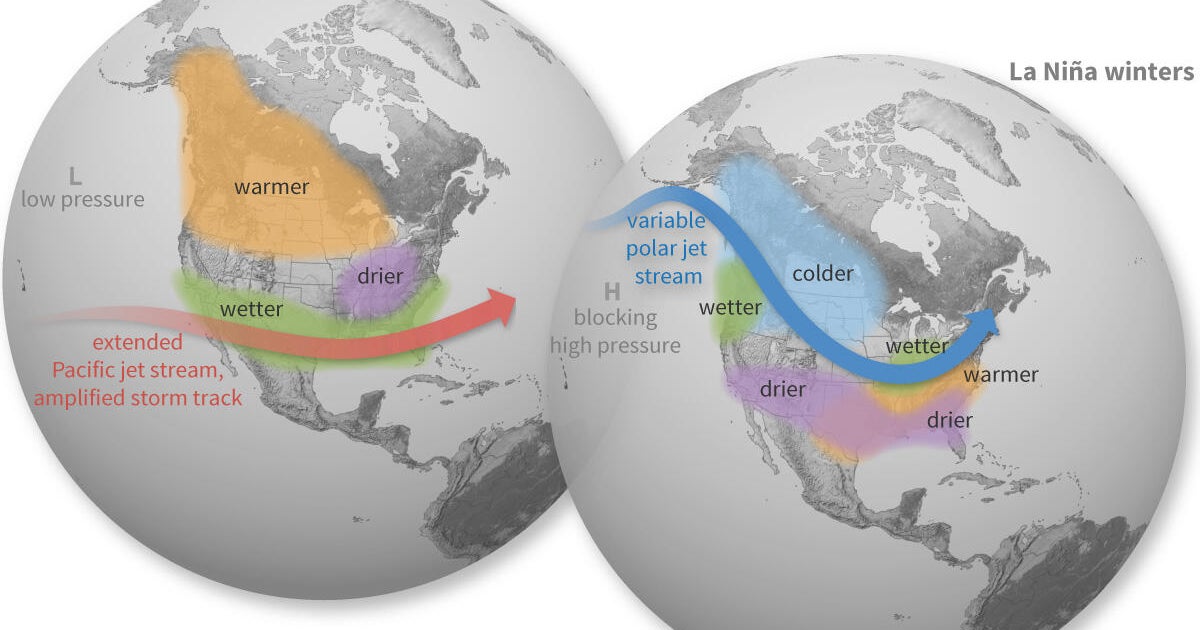 Cool and wet fall and winter weather outlook for Detroit 