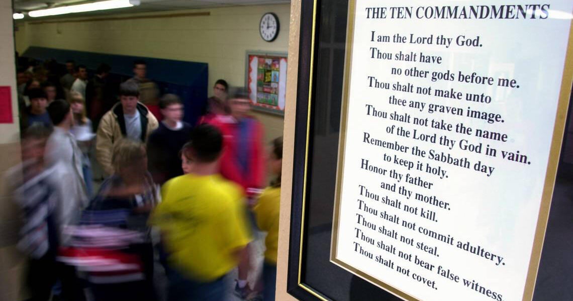 Federal judge blocks Texas law requiring Ten Commandments displayed in public school classrooms