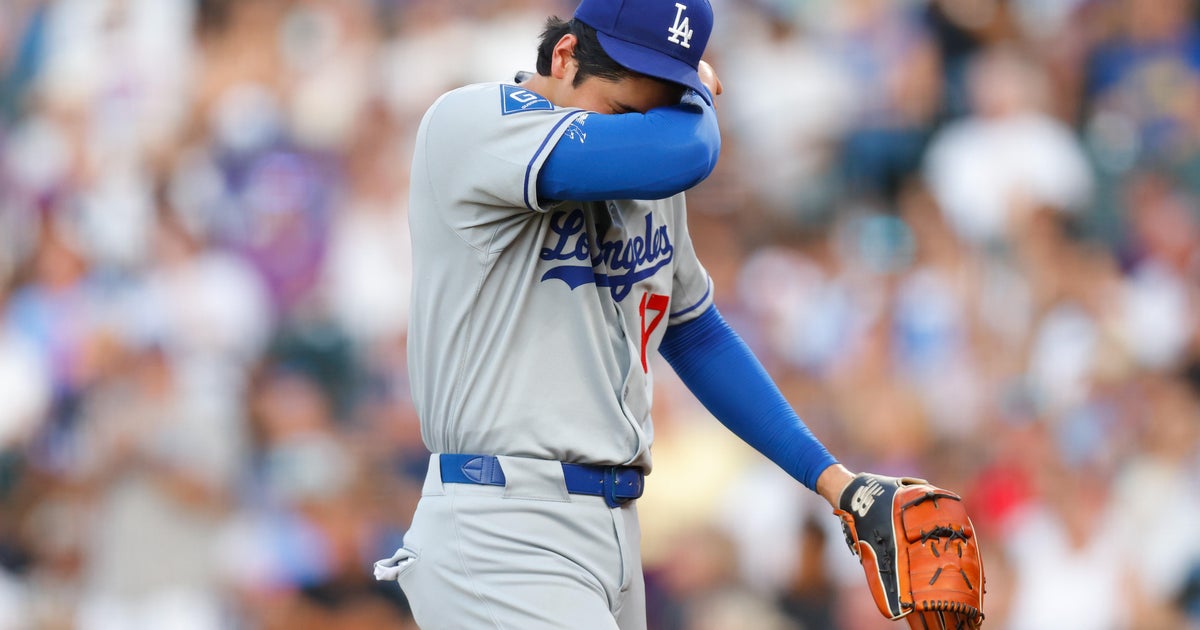 Rockies rough up Ohtani at Coors Field and beat Dodgers 8-3 - CBS Los  Angeles