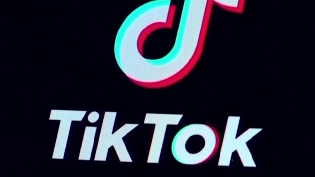 TikTok and Facebook application  on screen Apple iPhone XR 